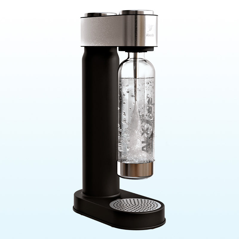 ALXfizz - Gasificador De Agua + Botella fizz Ajolote 1000 ml + Tarjeta de Regalo