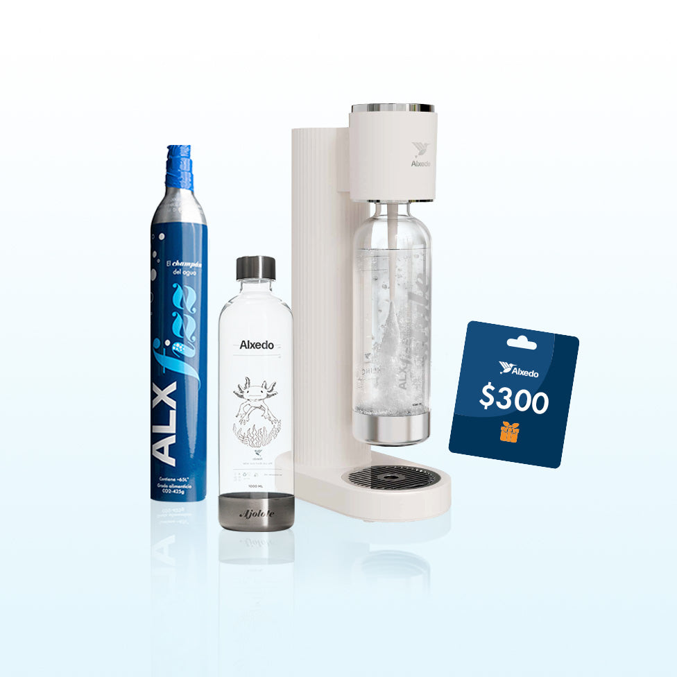 ALXfizz Style - Gasificador De Agua | Fizz Essentials Ajolote - Crema