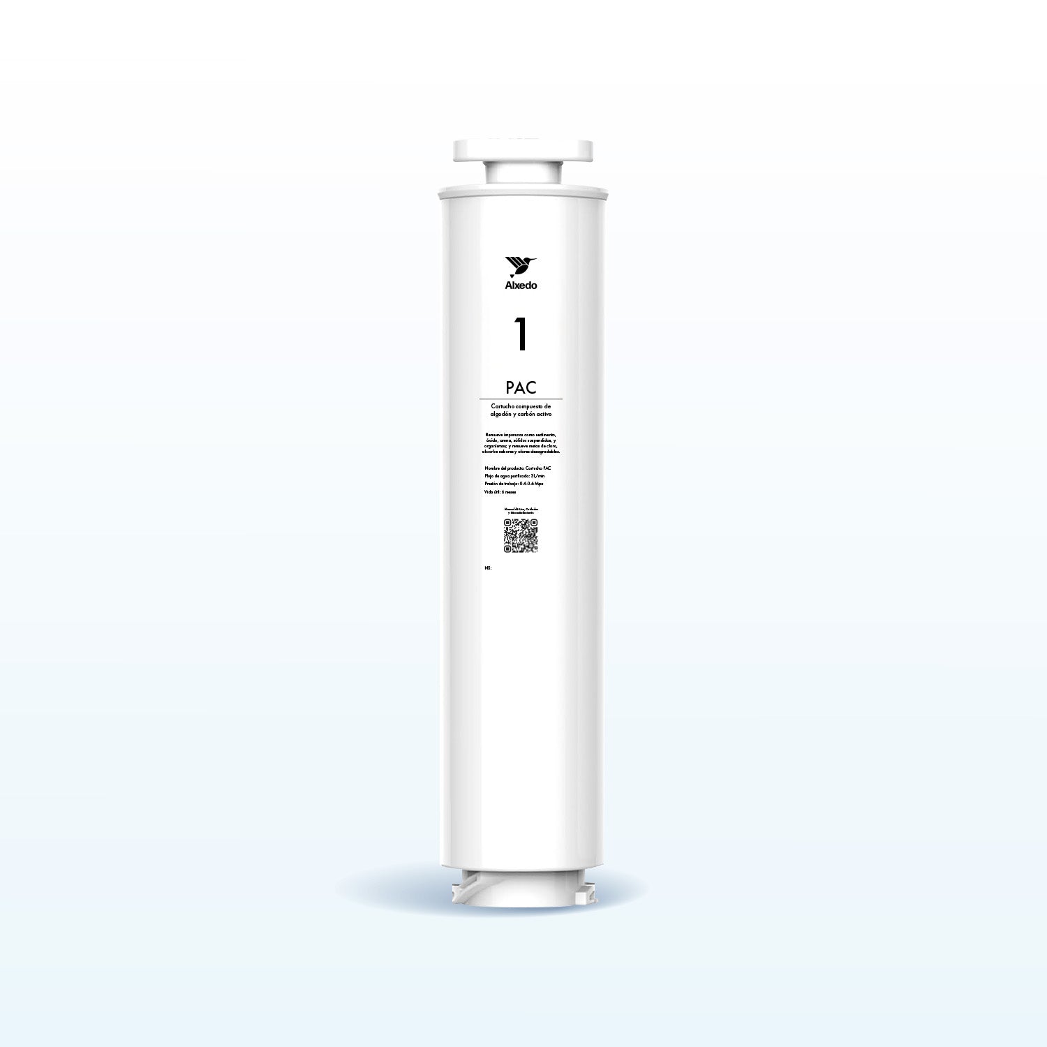 Cartucho PAC (Carbón activado y algodón) - ALX2