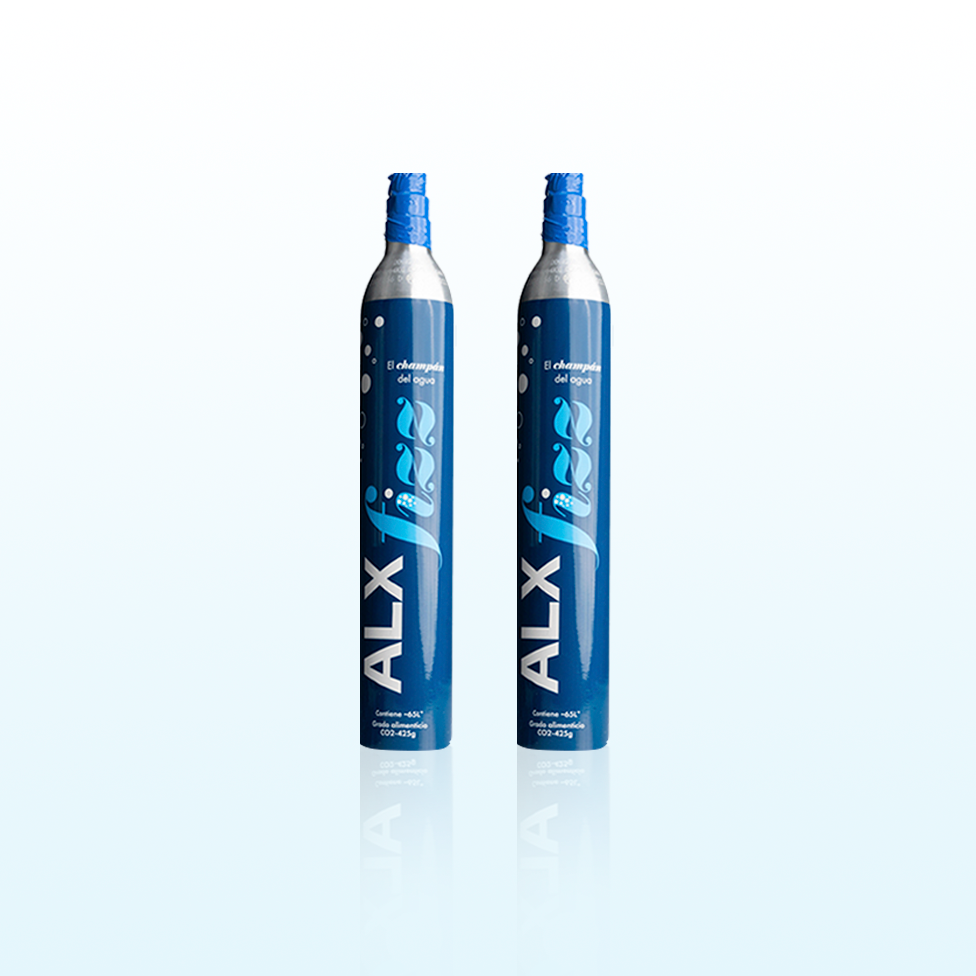 2 Pack Cilindros de CO₂ para ALXfizz