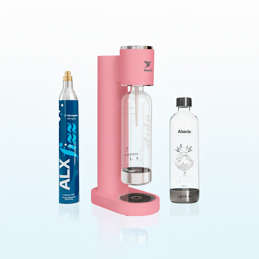 ALXfizz Style - Gasificador De Agua + Botella fizz Ajolote 1000 ml