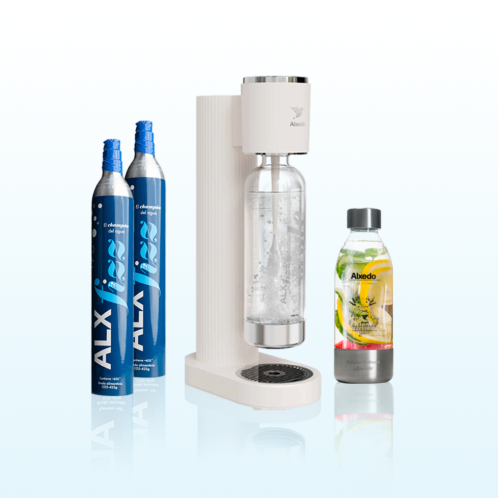 ALXfizz Style - Gasificador De Agua | Fizz Essentials - Crema