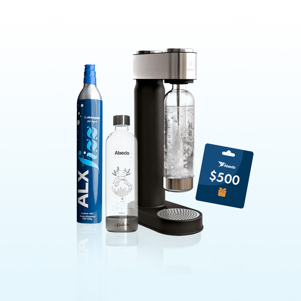 ALXfizz - Gasificador De Agua | Fizz Essentials Ajolote