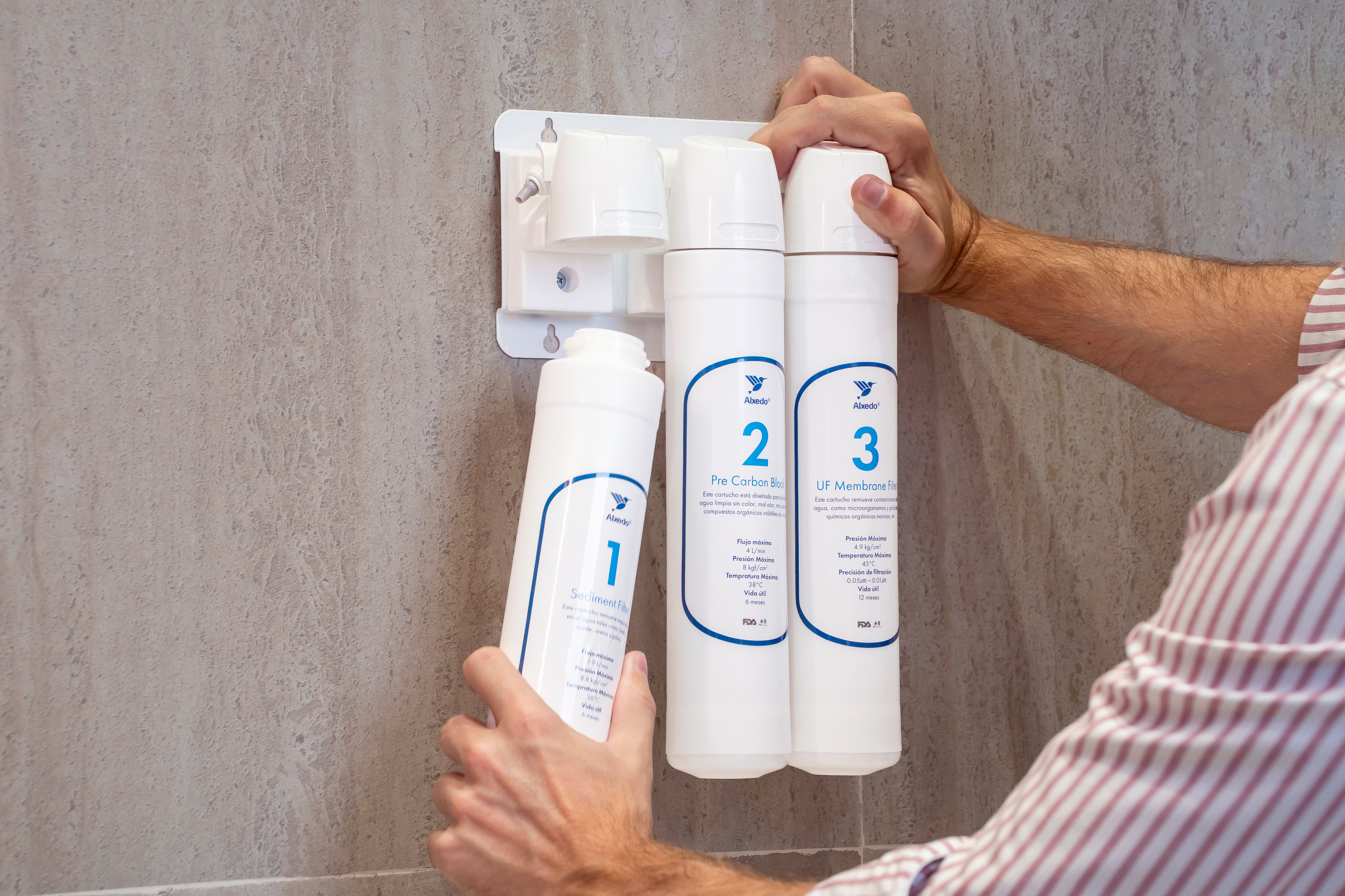 ALX Eco – Purificador con Ultrafiltración | 3 Etapas + Mix 4 Jarabes Alxedo De Regalo