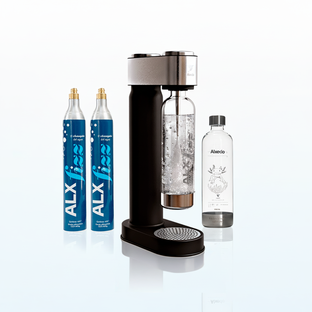 ALXfizz - Gasificador De Agua | Fizz Essentials Ajolote