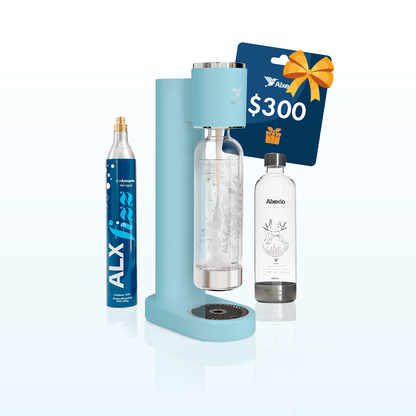 ALXfizz Style - Gasificador De Agua + Botella fizz Ajolote 1000 ml