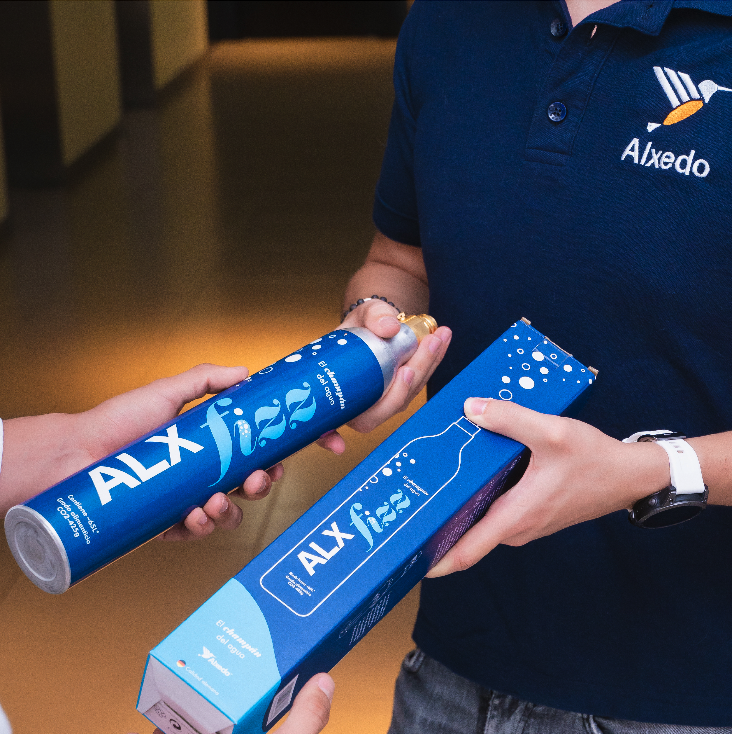 Intercambio De Cilindro De CO₂